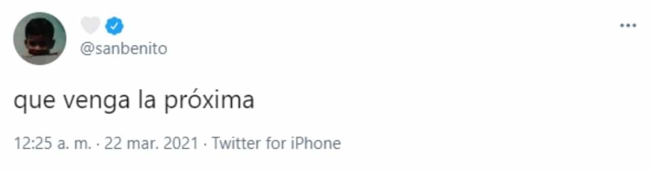 Bad Bunny tweet termina novia