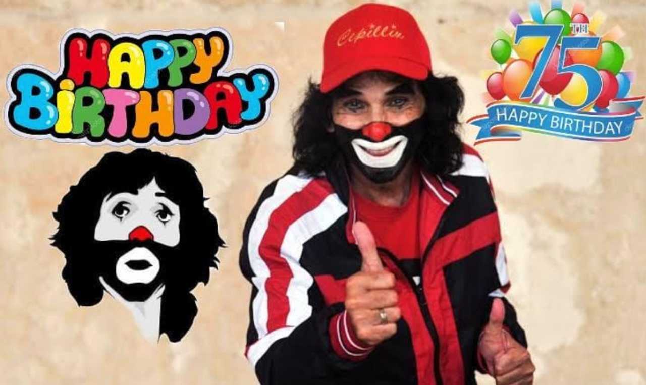Cepillín en su cumpleaños 75