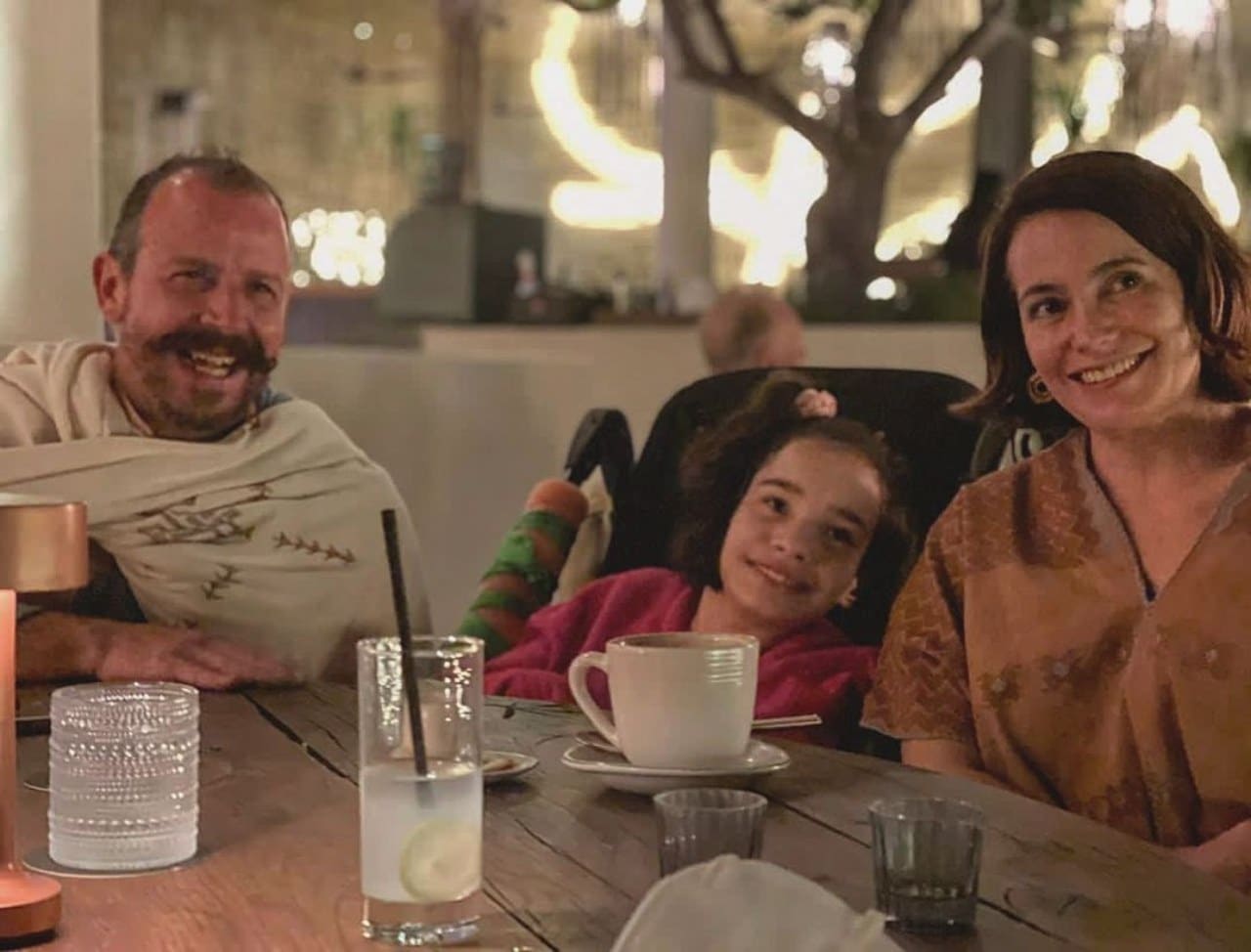 Chef Benito Molina esposa Solange e hija