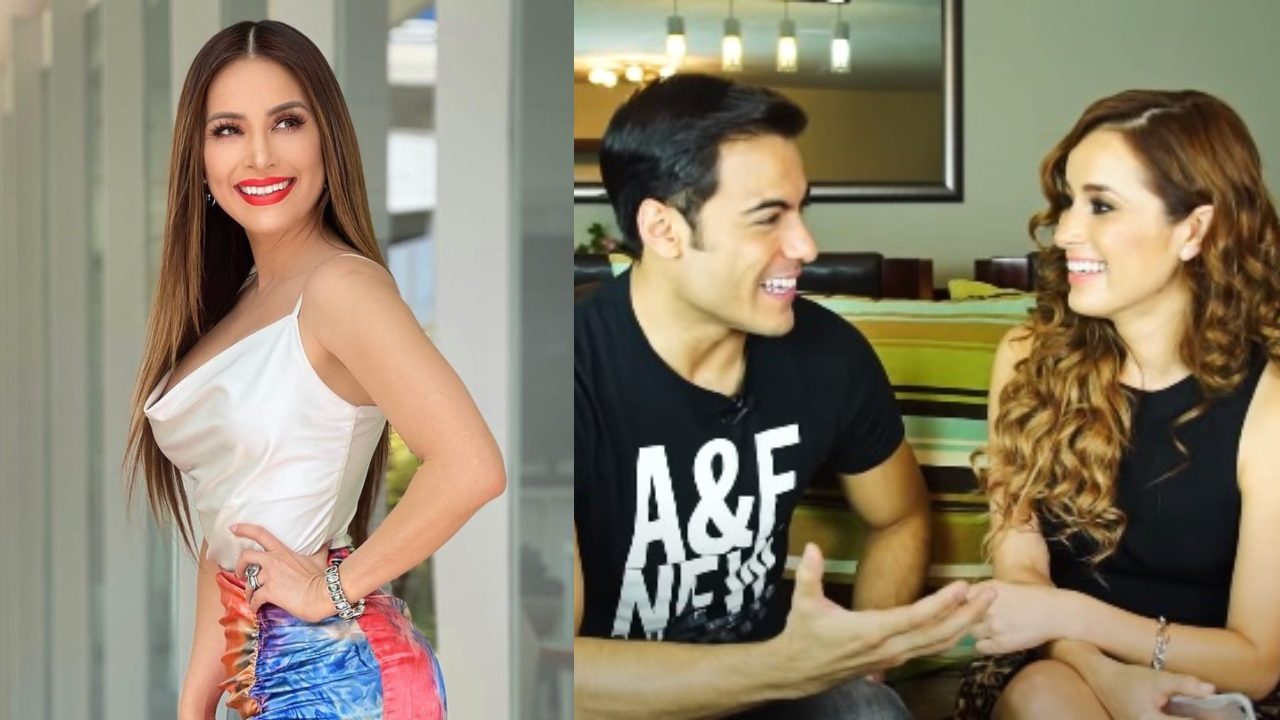 cynthia Rodriguez y Carlos Rivera felices