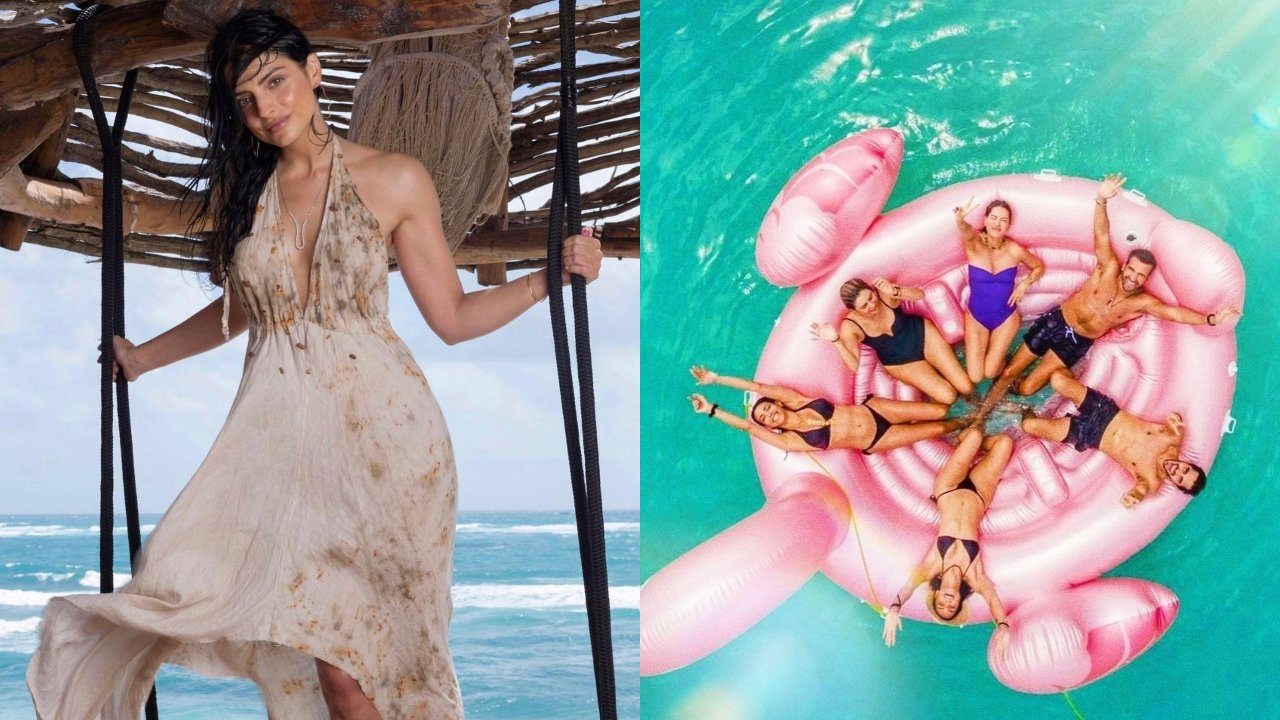 Aislinn Derbez revela nuevas fotos de su cumpleaños 34 en el paraíso