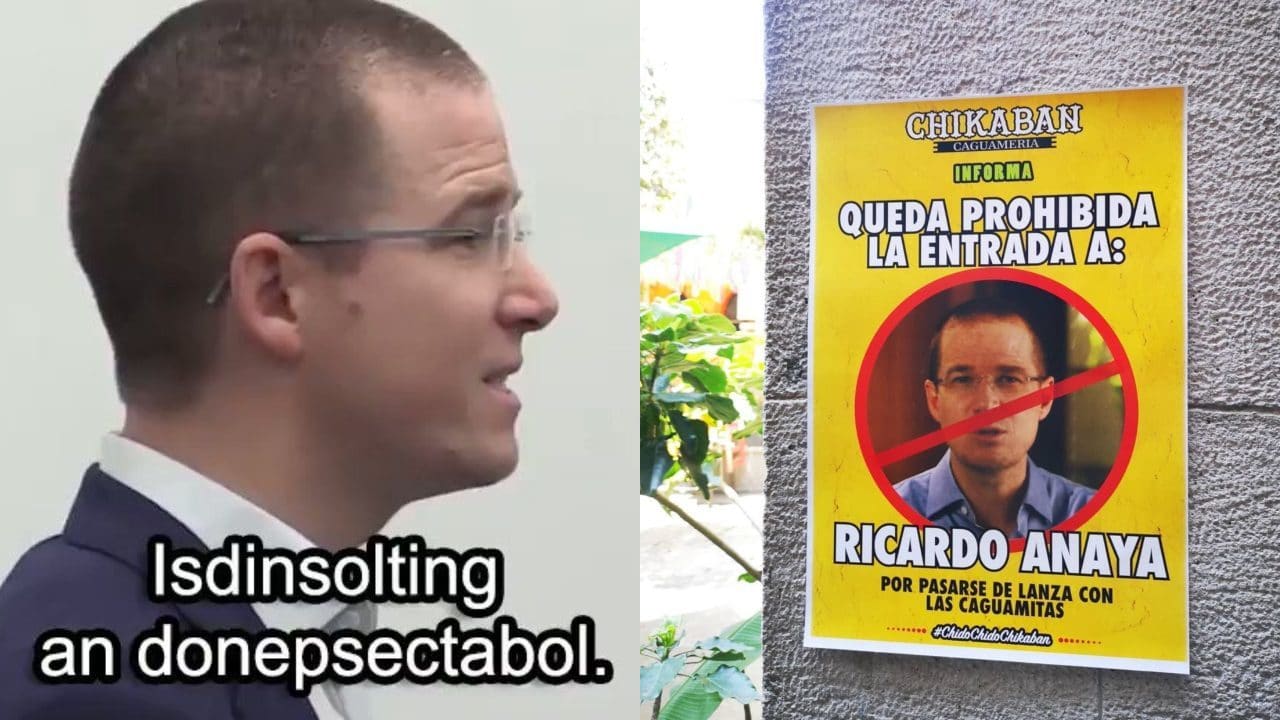 Niegan entrada a bar a Ricardo Anaya por hablar mal de las caguamas