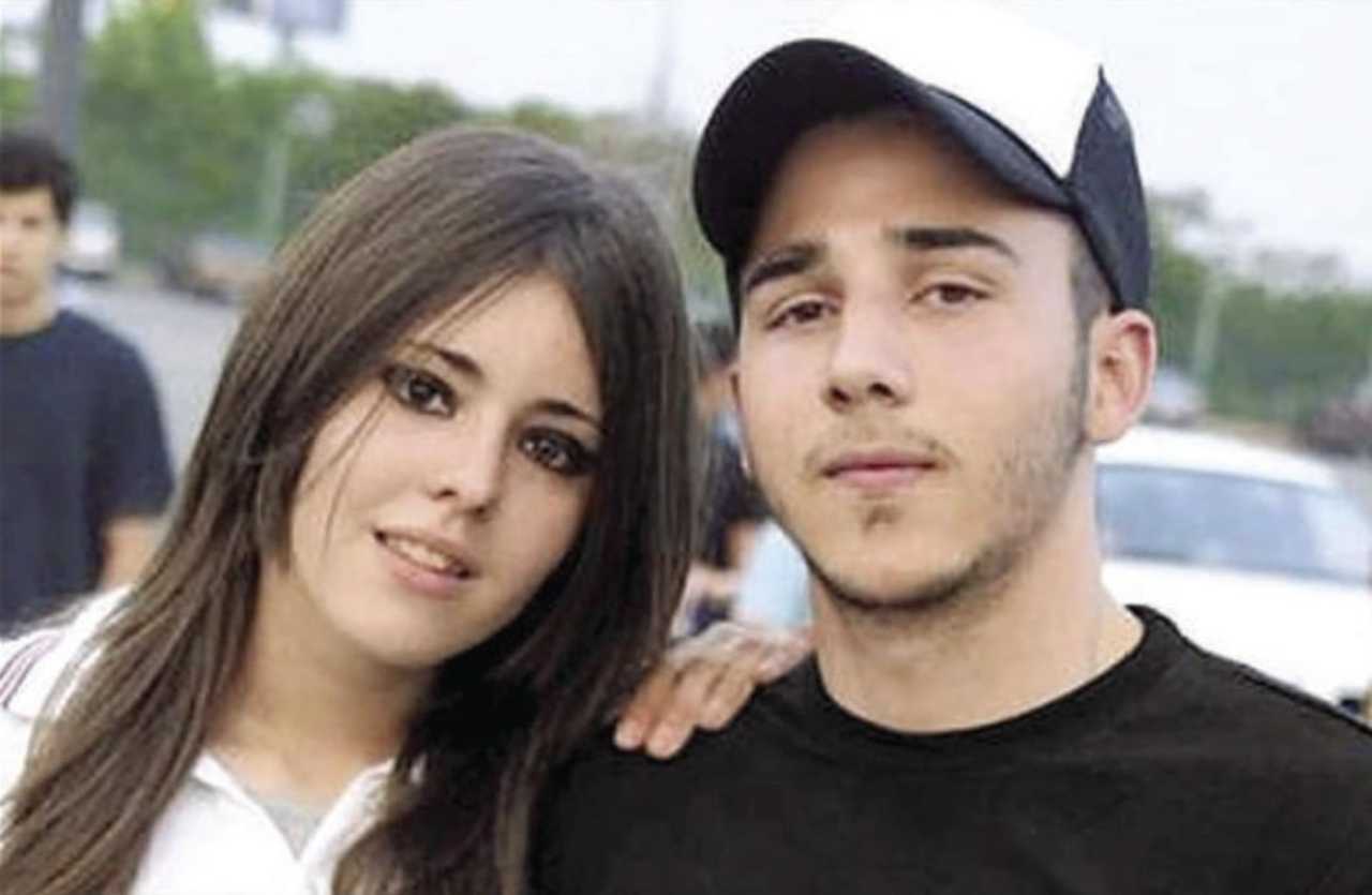 Diego Santoy con su ex novia Erika Peña Coss