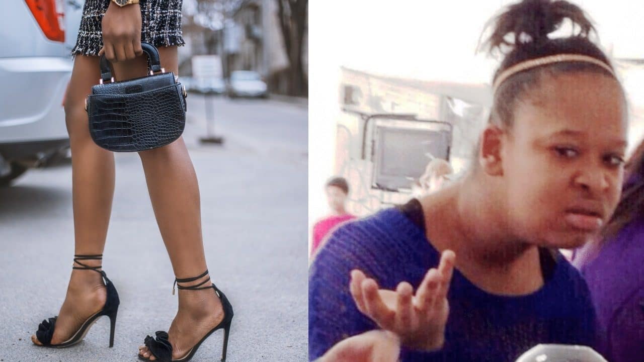 Mujer minifalda meme mujer cara qué
