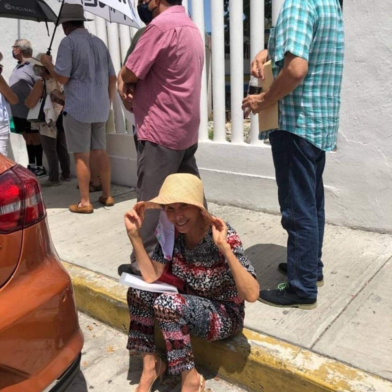 Florinda Meza actriz foto vacunarse Covid