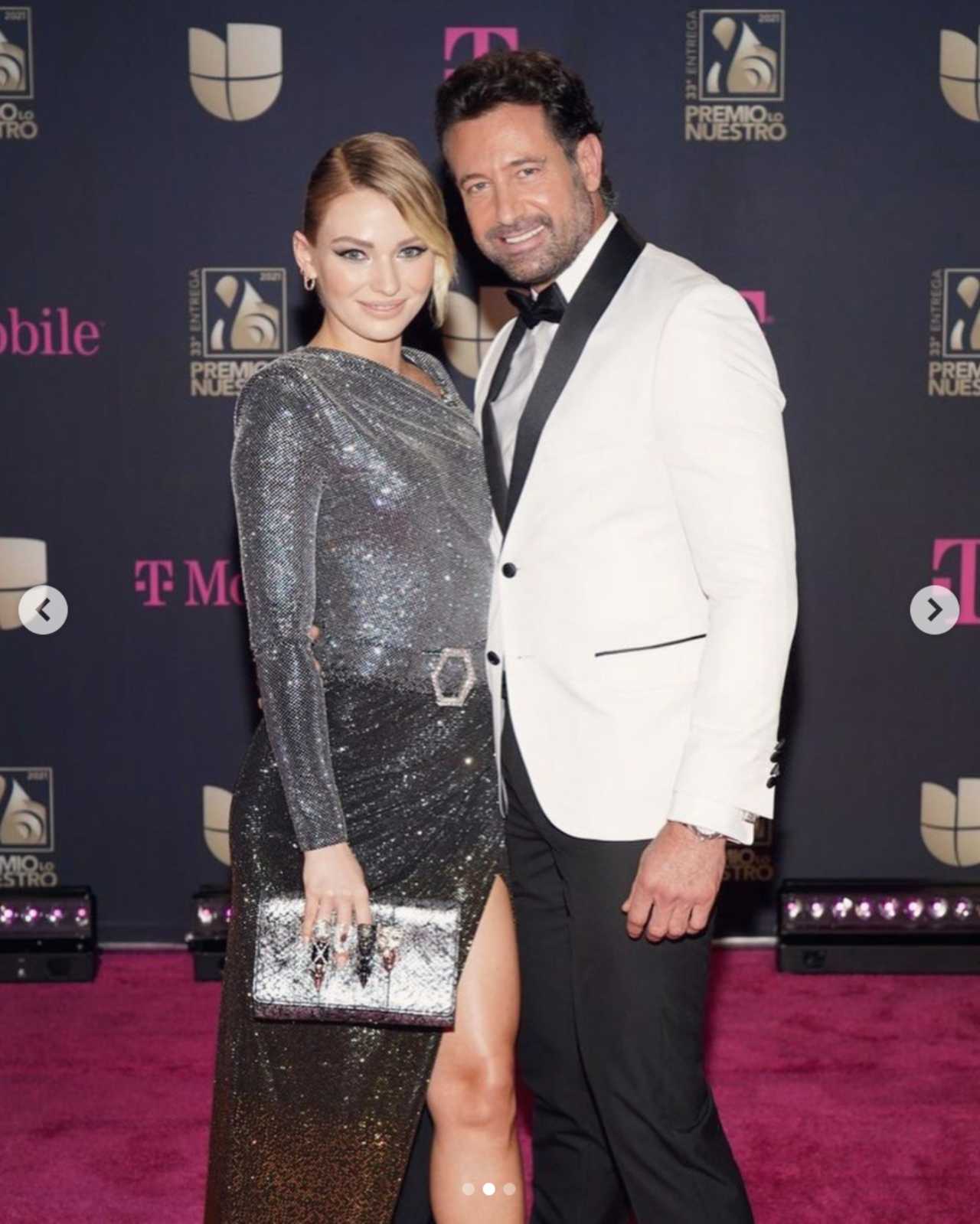 Gabriel Soto con su prometida Irina Baeva