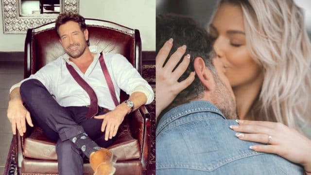Gabriel Soto e Irina baeva con anillo