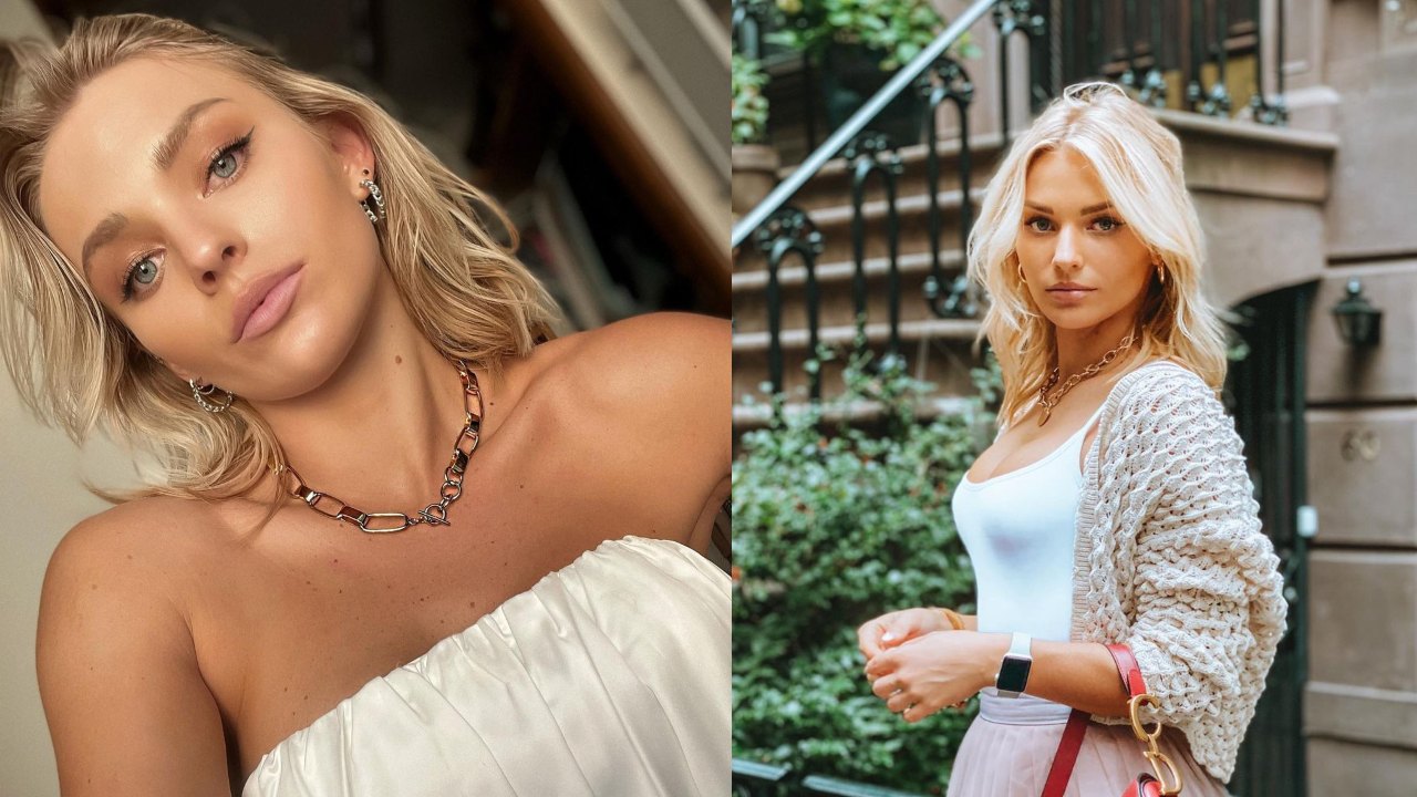 Irina baeva con looks blancos