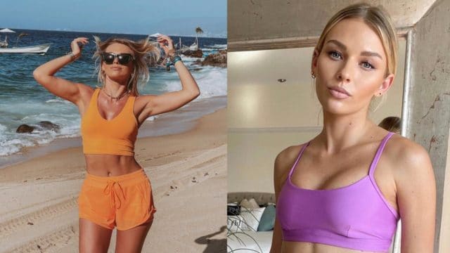 Irina Baeva con looks de playa