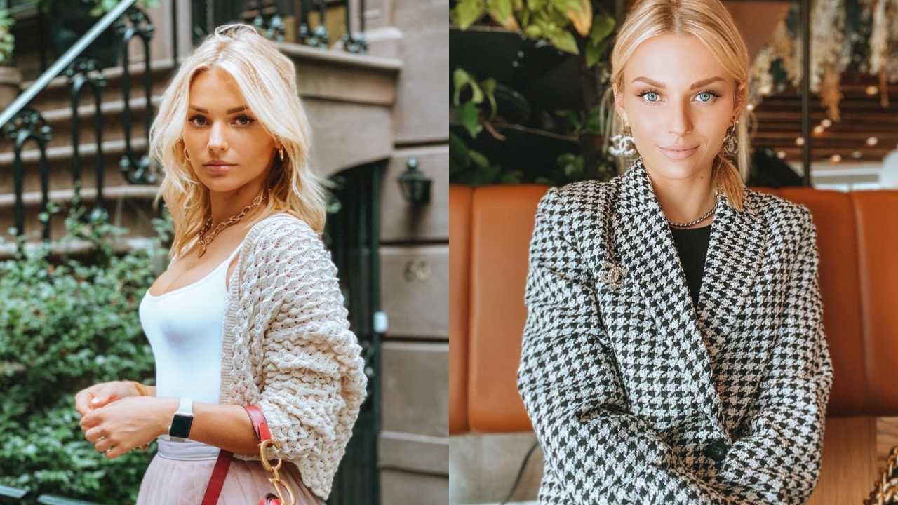 Irina Baeva presume su figura de impacto en la playa y luce hermosa