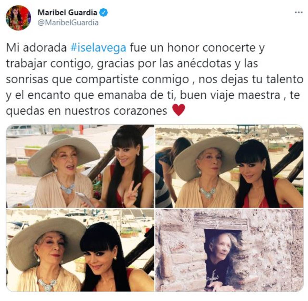 Isela Vega murió a los 81 años de edad