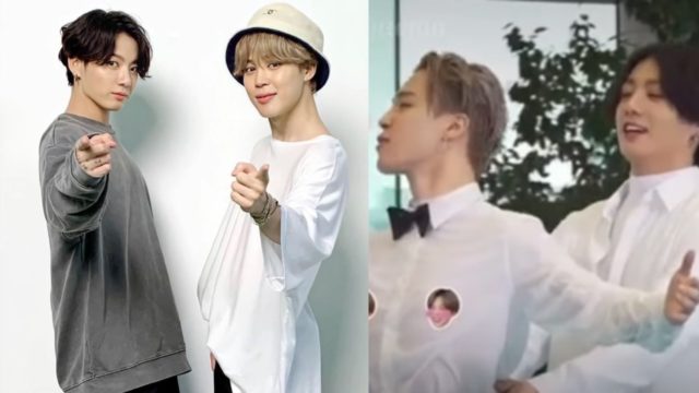 Jungkook y Jimin recrean Titanic