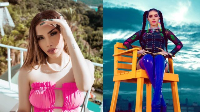 Kimberly Loaiza con su look para YouTube