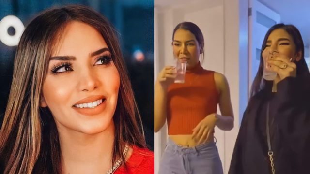 Kimberly Loaiza hace tomar tomar de su leche materna a sus amigas