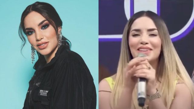 Kimberly Loaiza cuando se presentó en Hoy