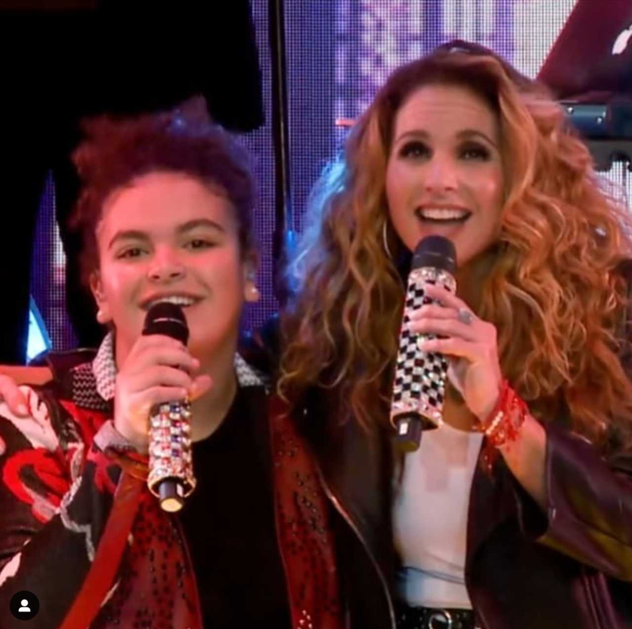 Lucero Mijares y su mamá, Lucero 