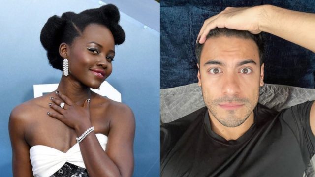 Lupita Nyongo y Carlos Rivera