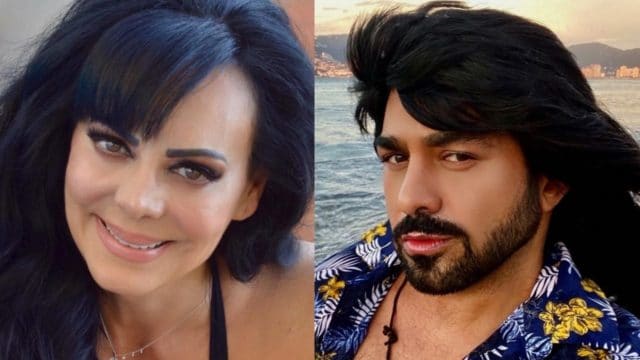 Maribel Guardia reacciona a la foto de "Albertano" en ropa interior