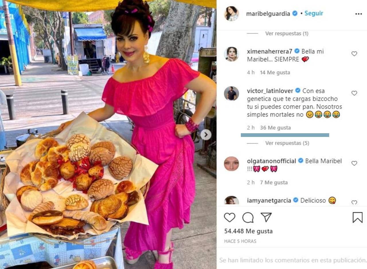 Maribel Guardia vende pan comentarios
