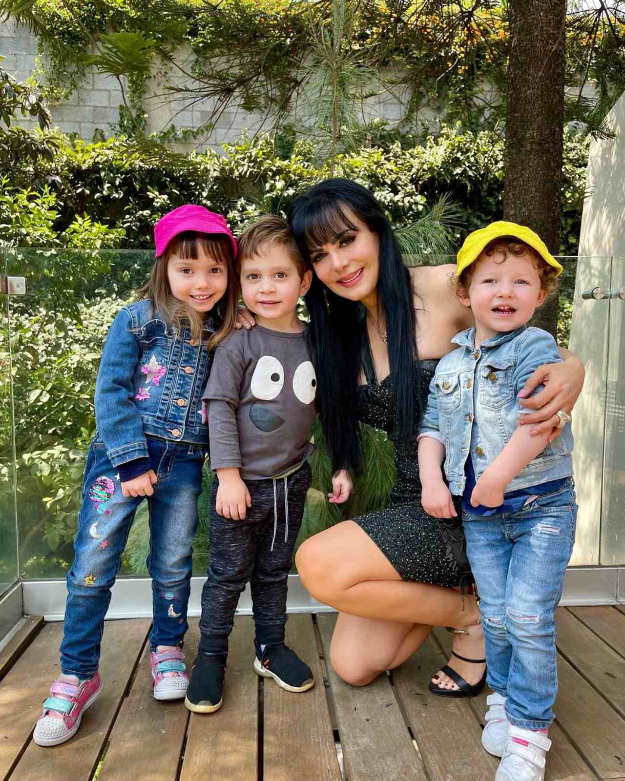Las mejores amigas del bebé de Maribel Guardia
