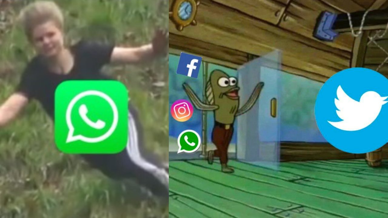 Memes de la caÃ­da de Whatsapp