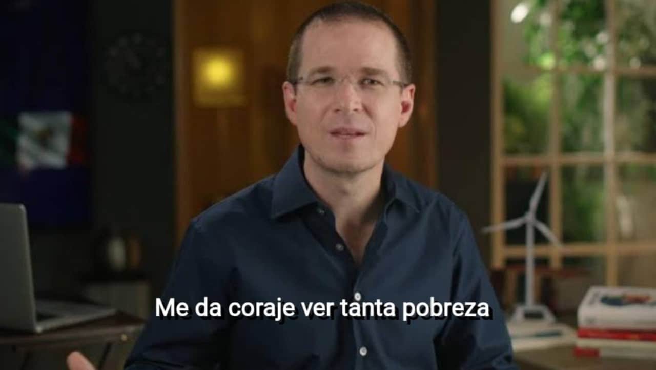 Memes Ricardo Anaya coraje ver tanta pobreza