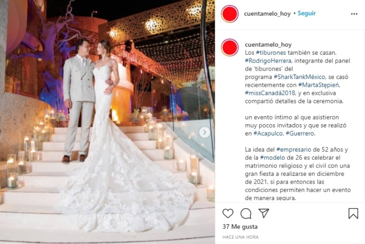 Rodrigo Herrera y Marta Sapien boda