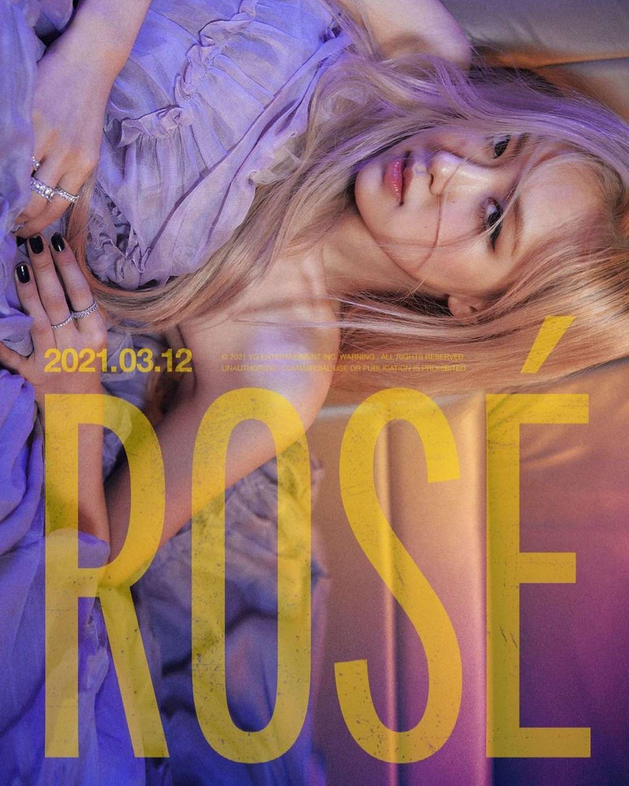 rosÃ© blackpink fecha lanzamiento solo posters