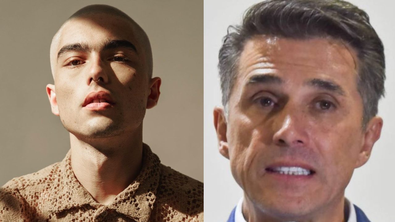Sergio Mayer y su hijo Sergio Mayer Mori