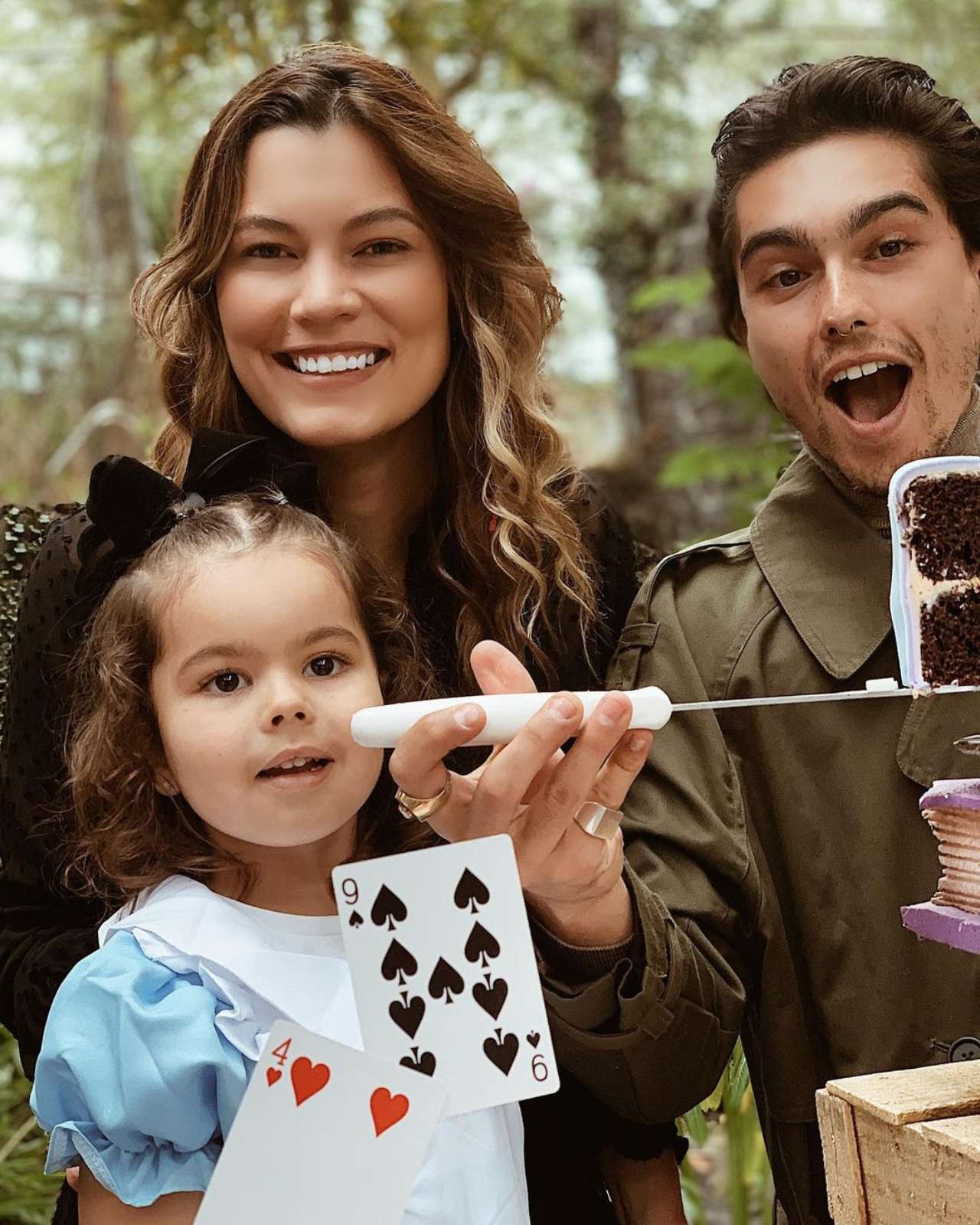Natalia Subtil, Sergio Mayer Mori y su hija