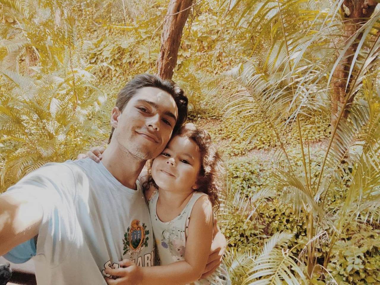 Sergio Mayer Mori y su hija