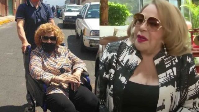 Silvia Pinal recibe vacuna contra Covid en Tlalmanalco