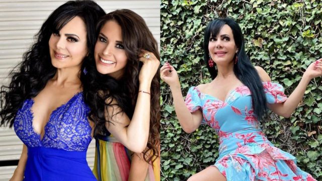 Maribel Guardia y su sobrina Maribel