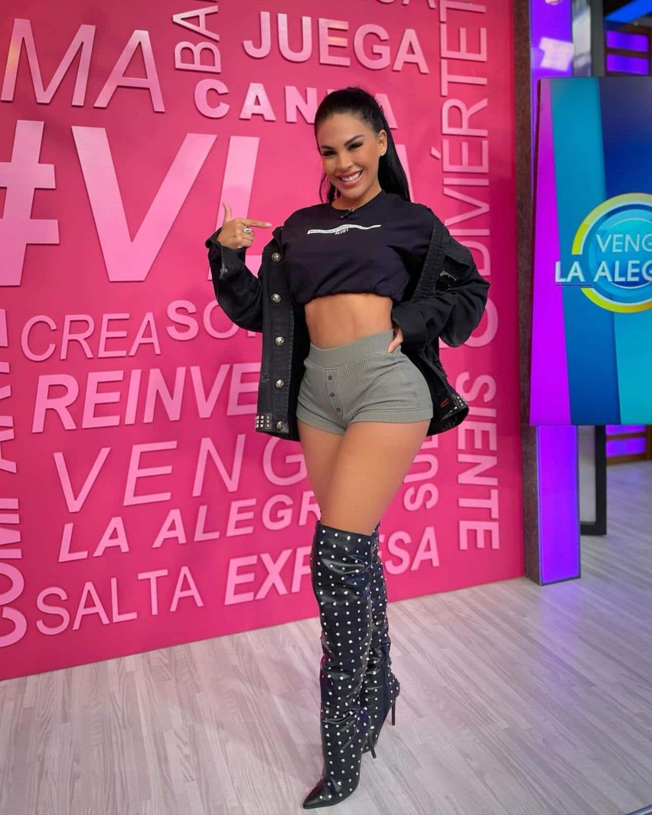 tefi Valenzuela en Venga la Alegria