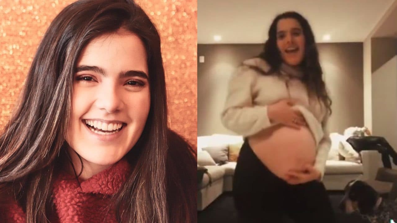 TikTok: Camila Fernández presume su panza de embarazada con divertido baile