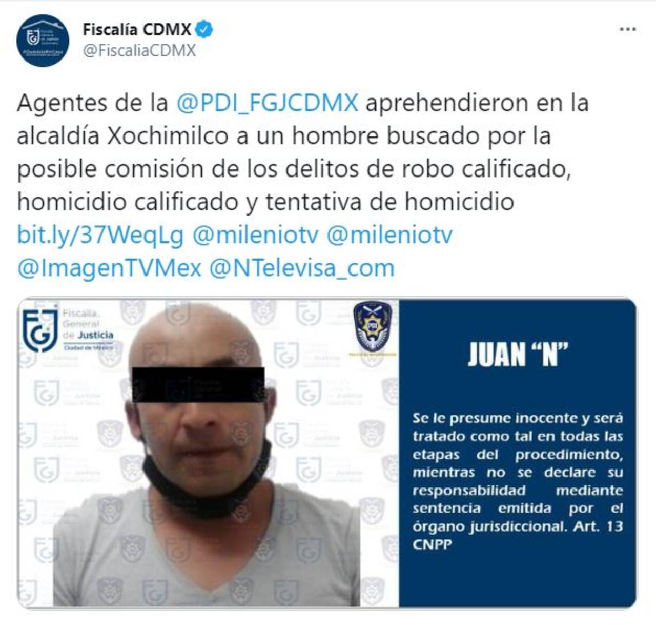 vin diesel detenido xochimilco robo