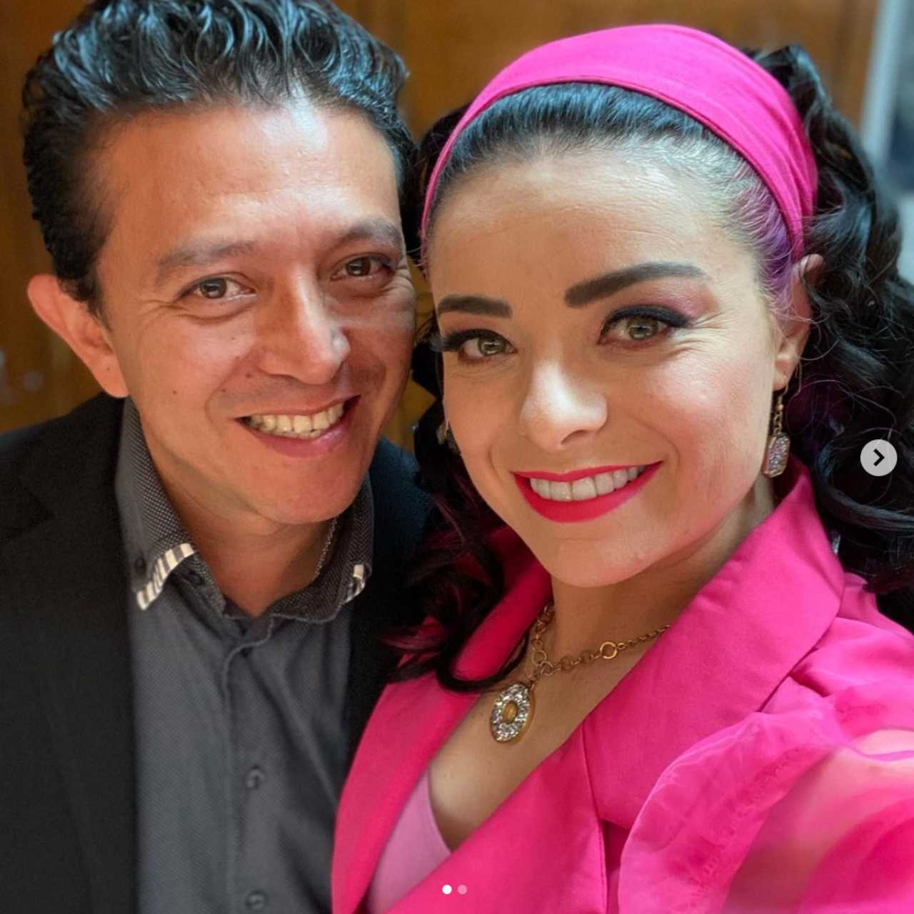 Violeta Isfel y su esposo Raúl Bernal