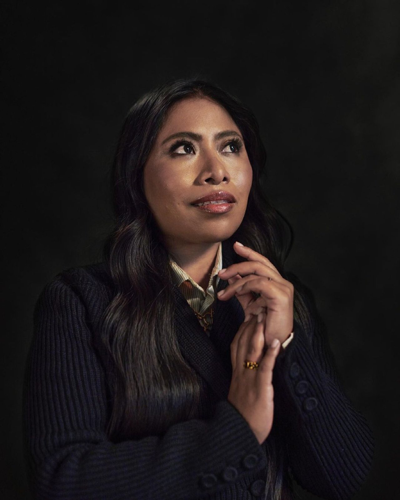 Yalitza Aparicio y su familia