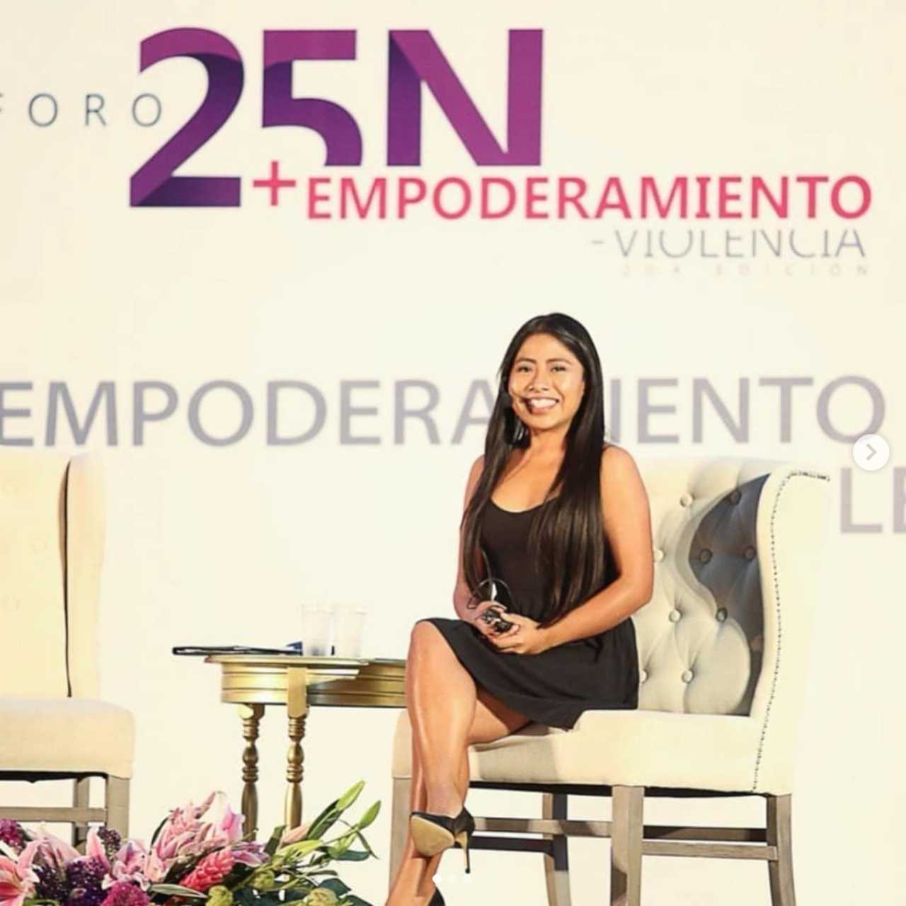 Aplauden el talento de Yalitza Aparicio como actriz
