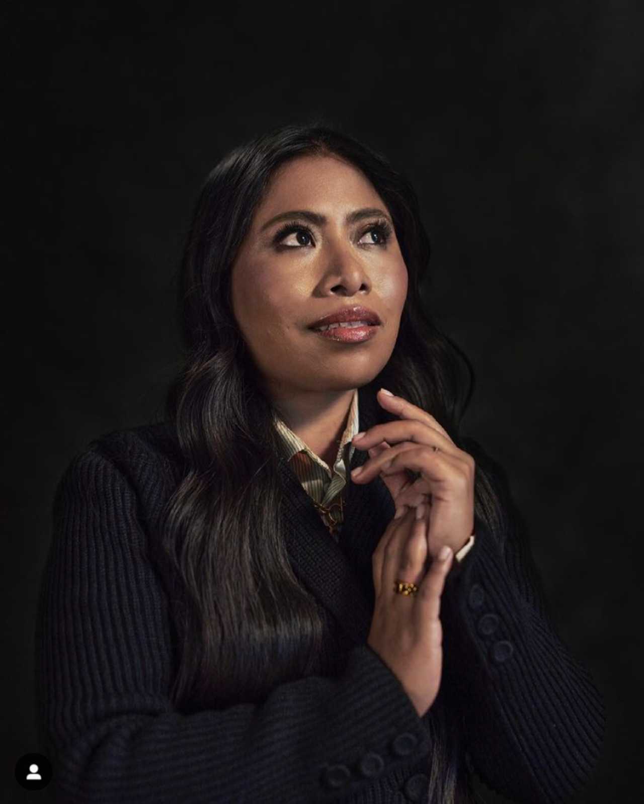 Yalitza Aparicio con ropa de Dior