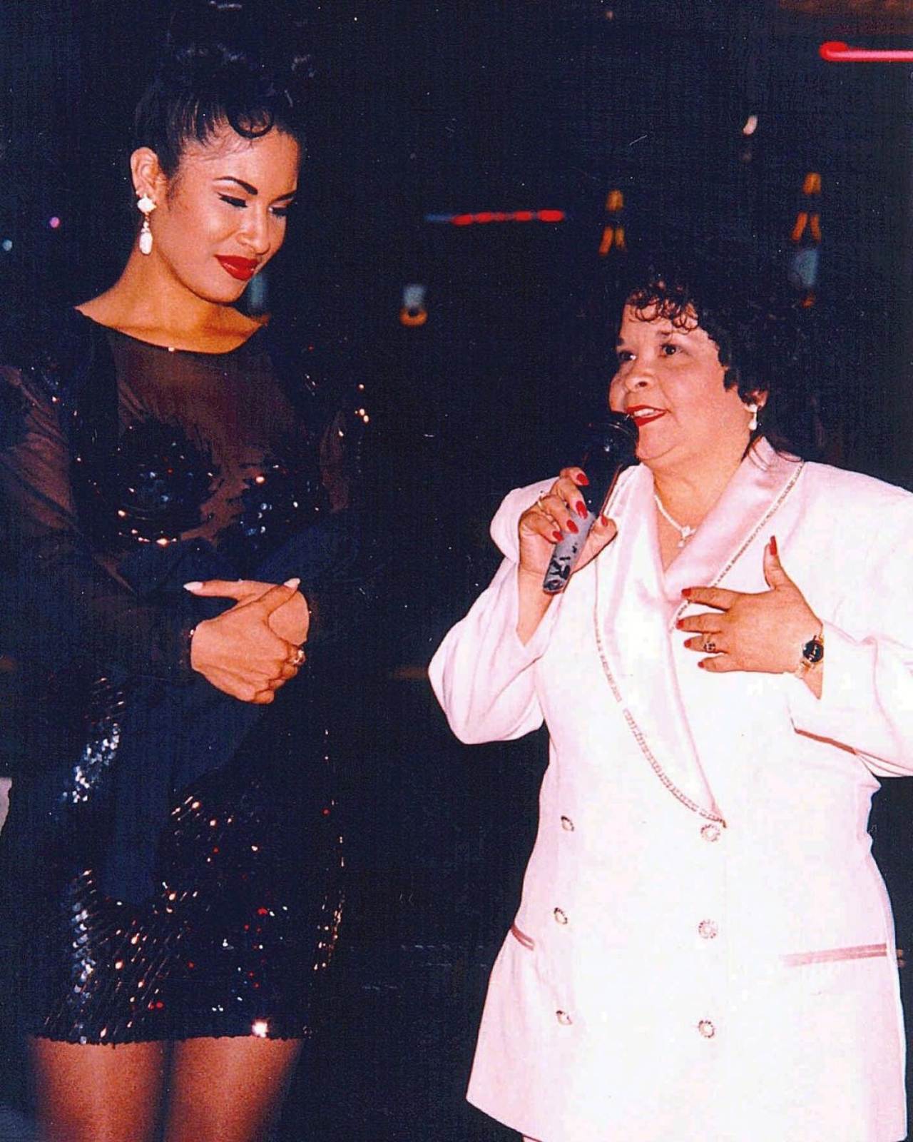 Yolanda Saldivar y Selena Quintanilla