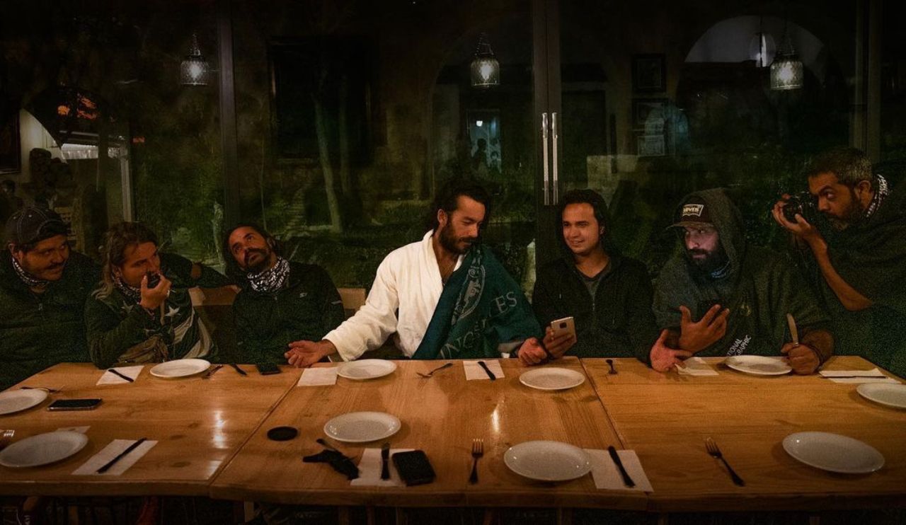 Aarón Díaz recrea La última cena