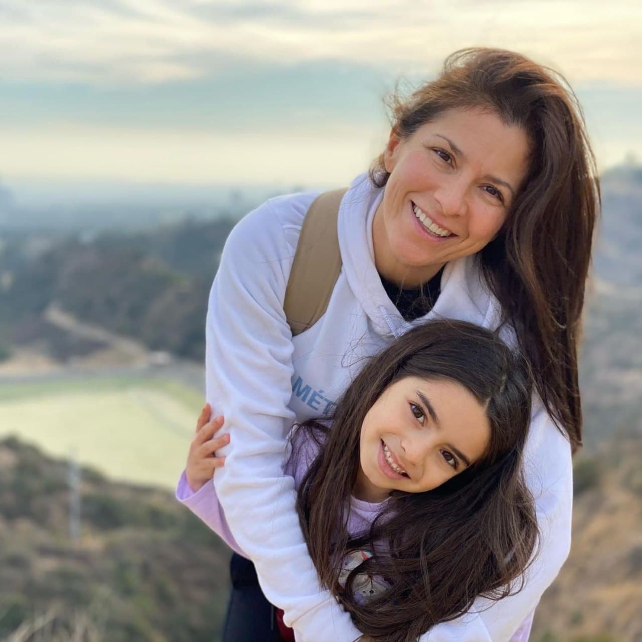 Alessandra Rosaldo y su hija Aitana