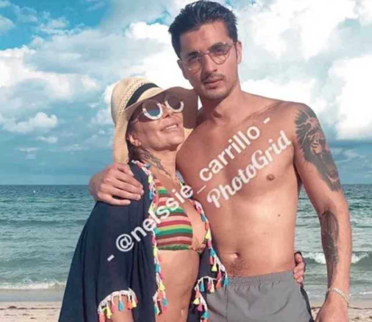 Christian Estrada y Alejandra Guzmán