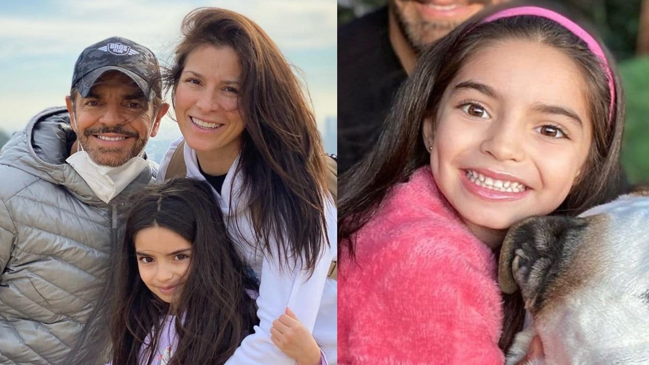 Aitana Derbez con Eugenio y Alessandra