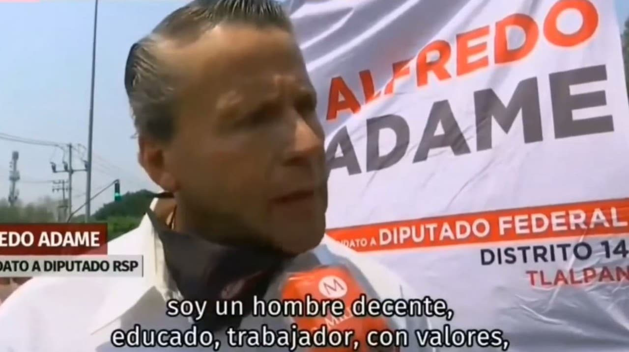 Alfredo Adame se disculpa insulta conductor