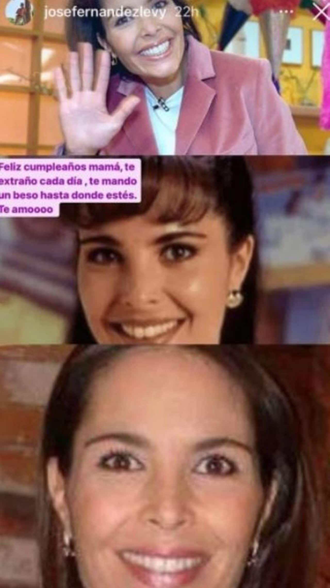 Hijo de Mariana Levy le manda mensaje