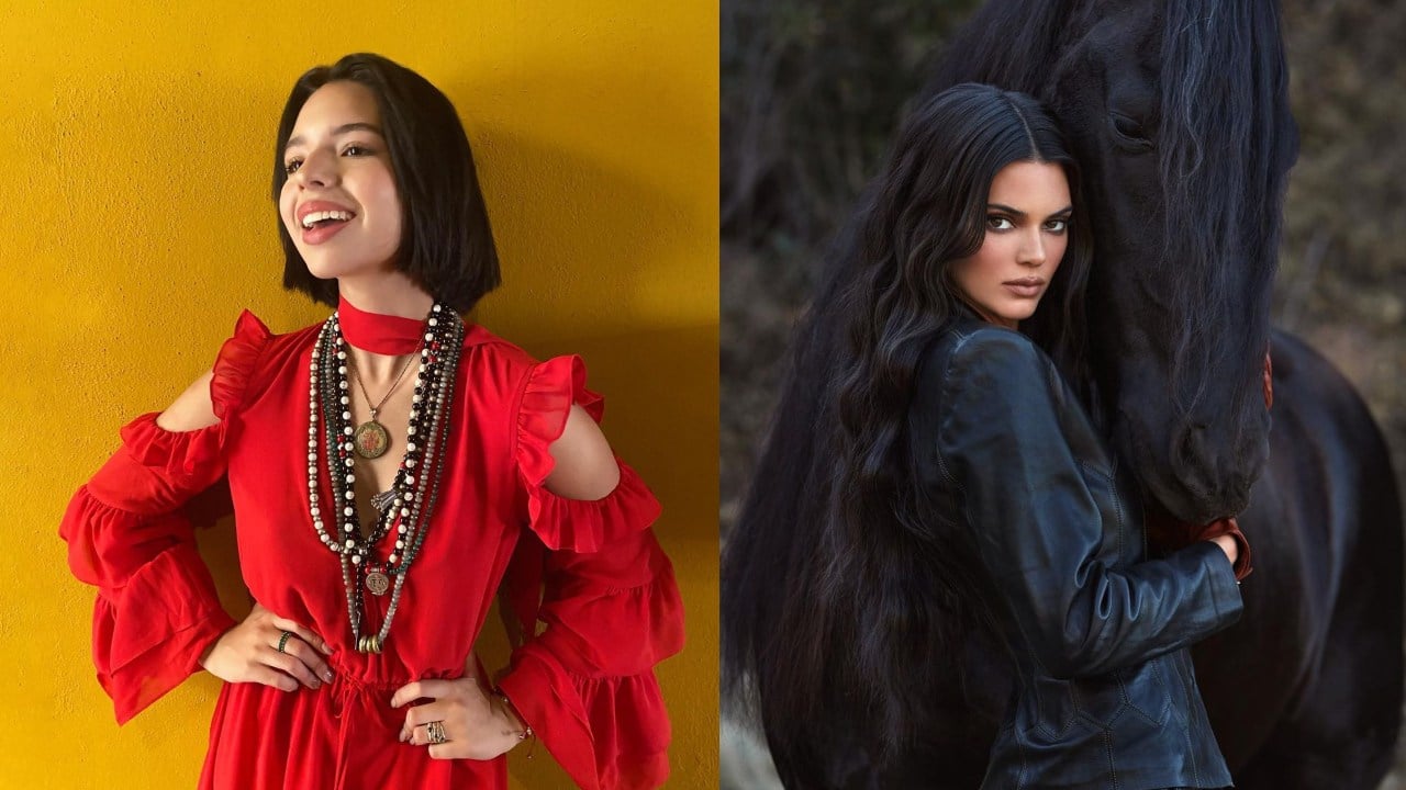 Angela Aguilar y Kendall Jenner