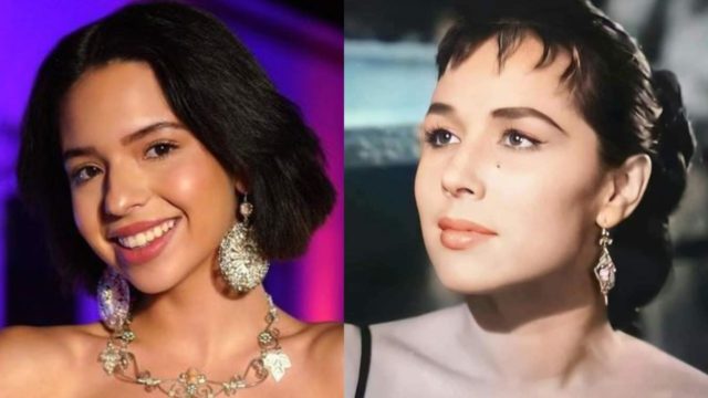 Ángela Aguilar presume el vestido que le heredó su abuela Flor Silvestre