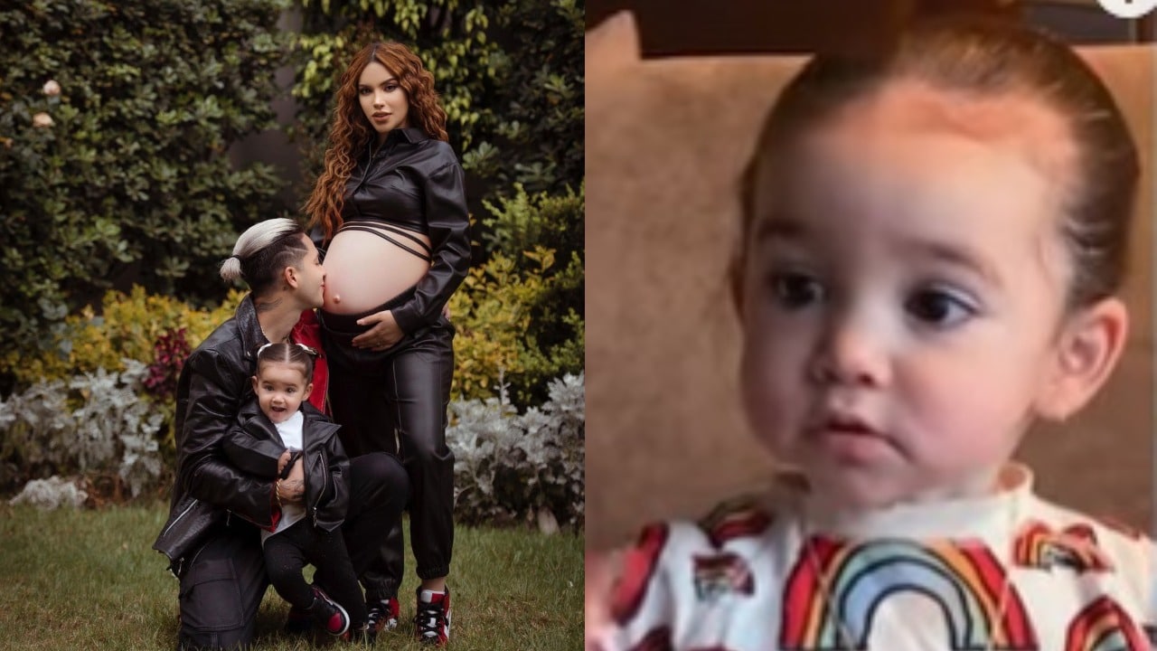 Reacción de hija Kimberly Loaiza conocer hermano